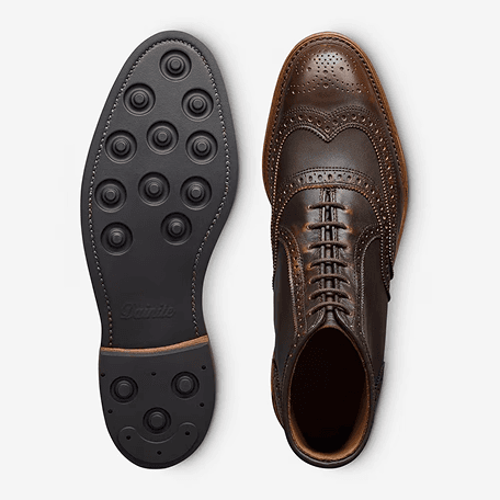Dress boot sole view